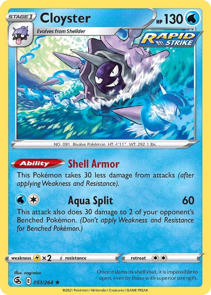 Cloyster card image