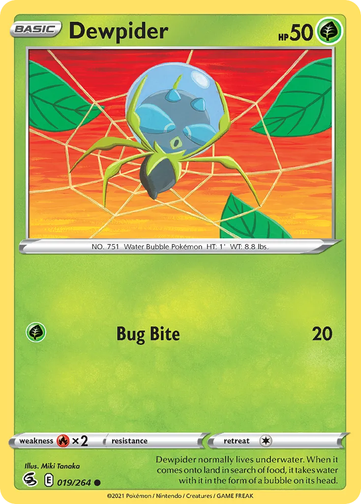 Dewpider card image