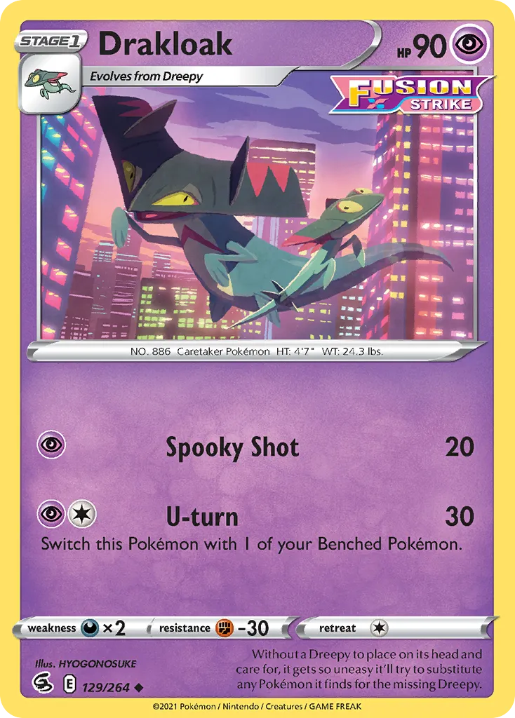 Drakloak card image