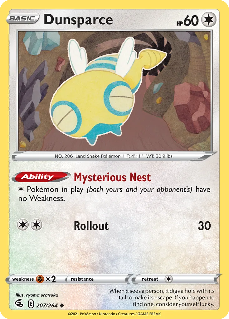 Dunsparce card image