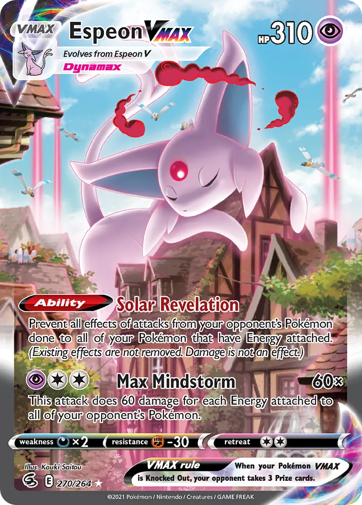 Espeon VMAX #270 card image