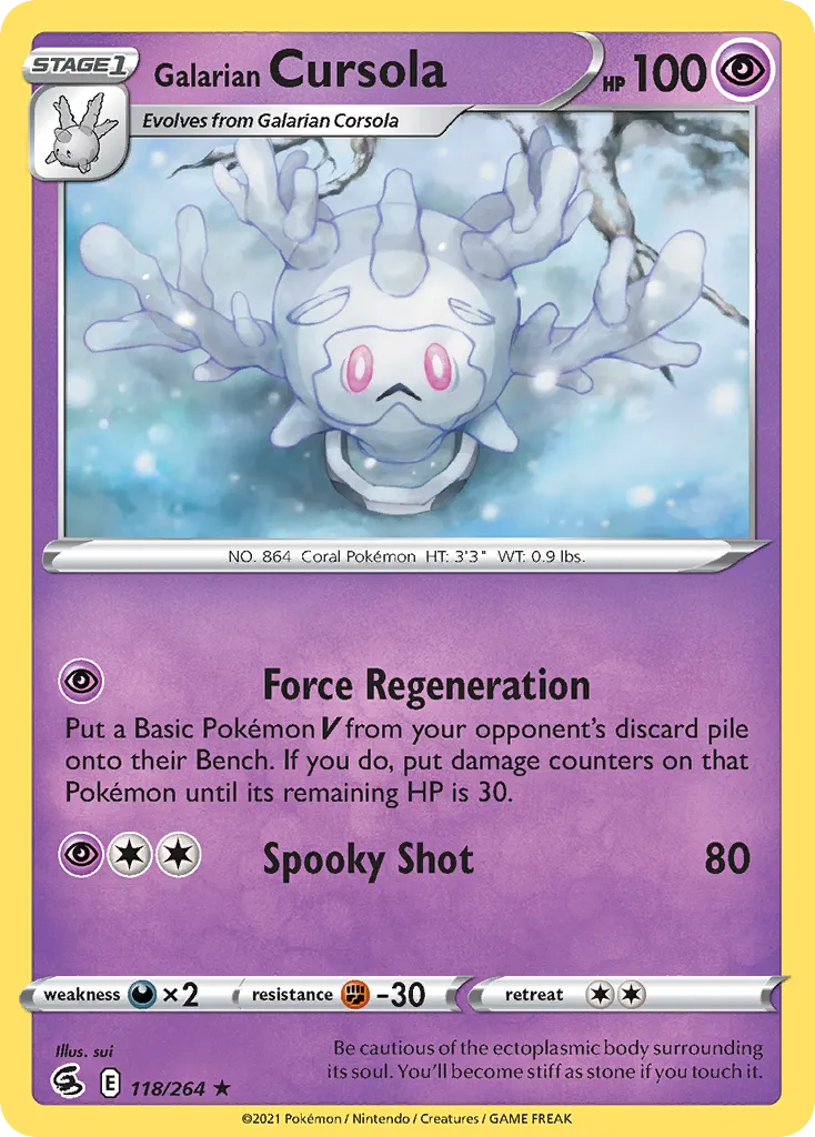 Galarian Cursola card image