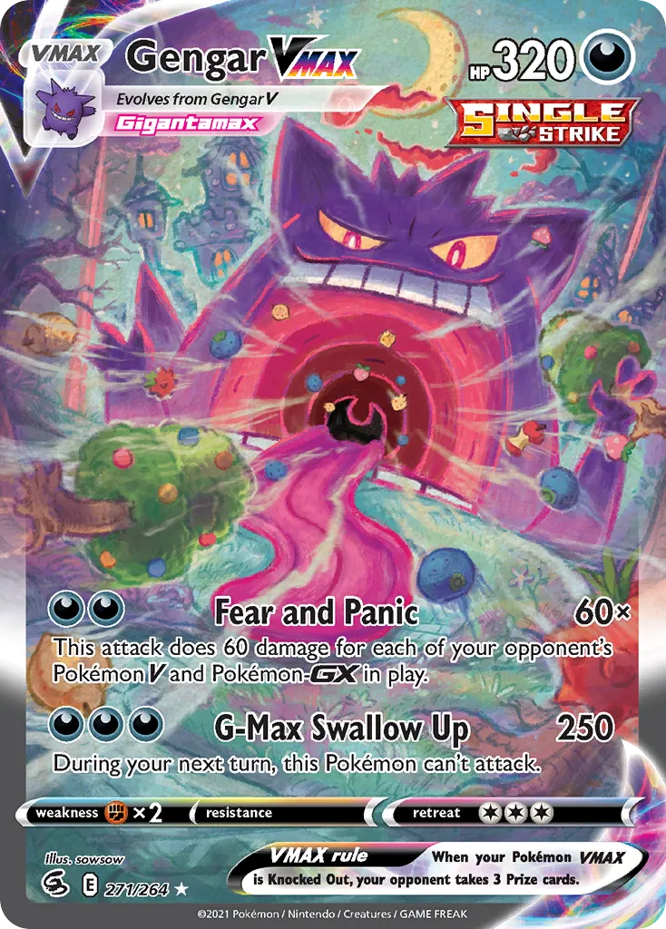 Gengar VMAX #271 card image