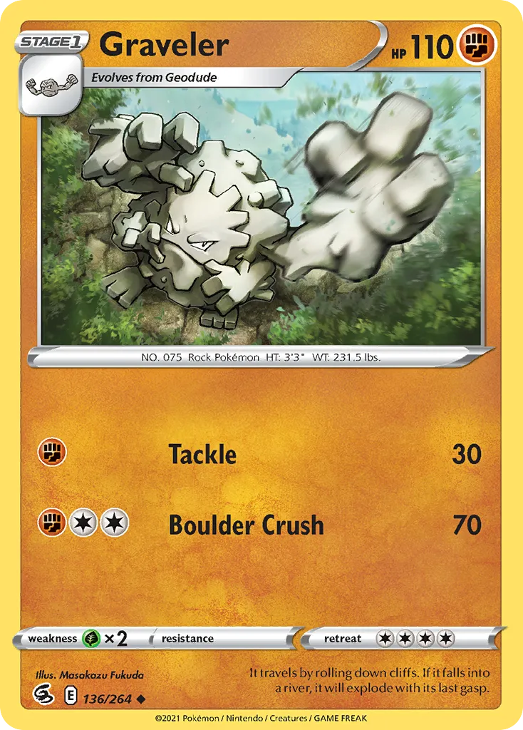 Graveler card image
