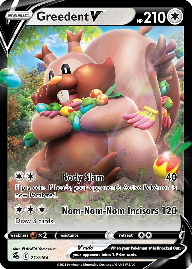 Greedent V card image