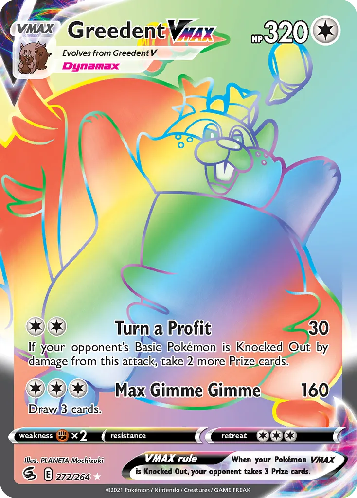 Greedent VMAX card image