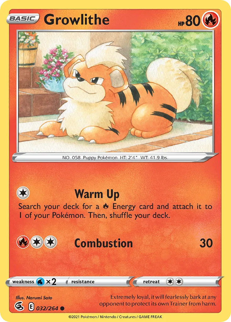 Growlithe card image