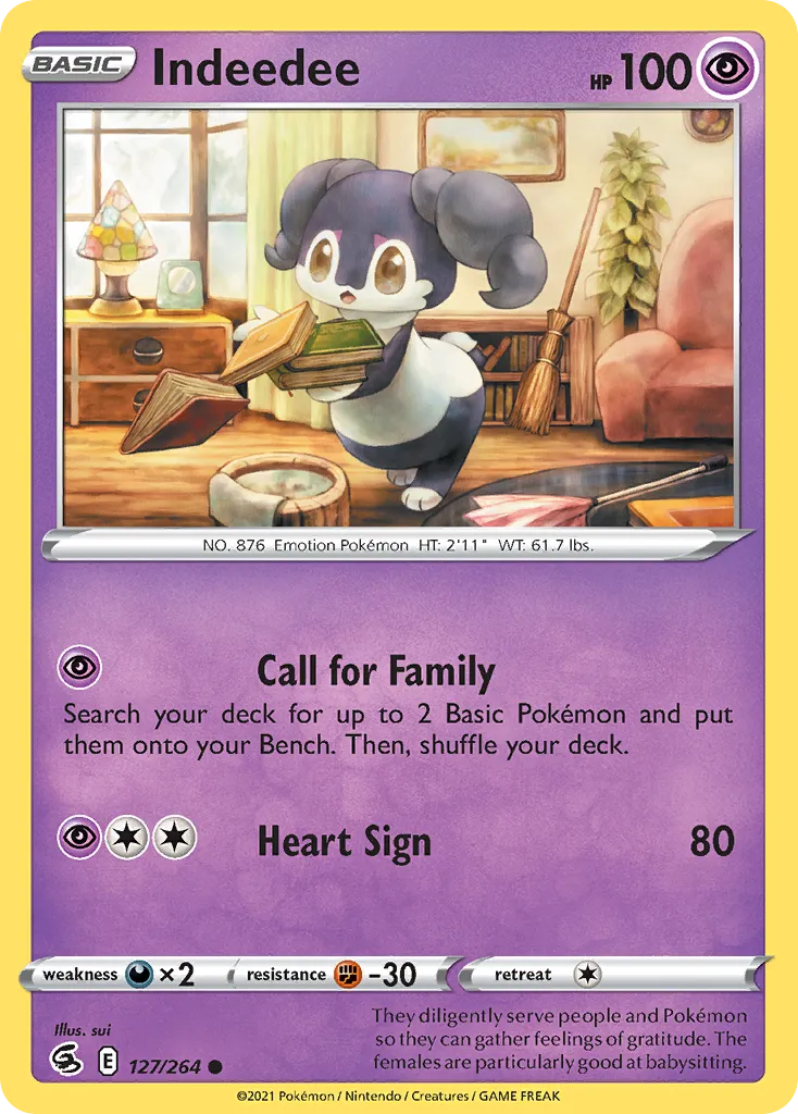 Indeedee card image