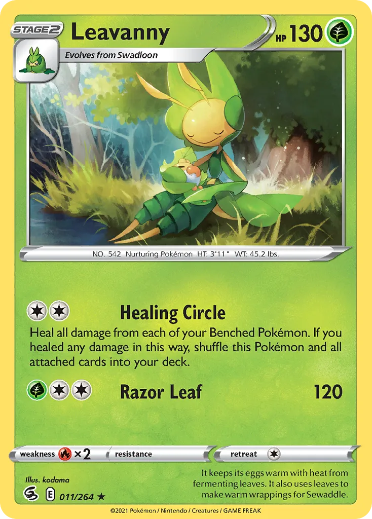 Leavanny card image