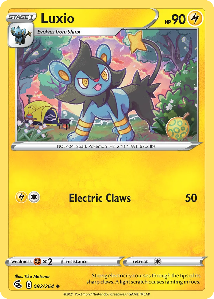 Luxio card image
