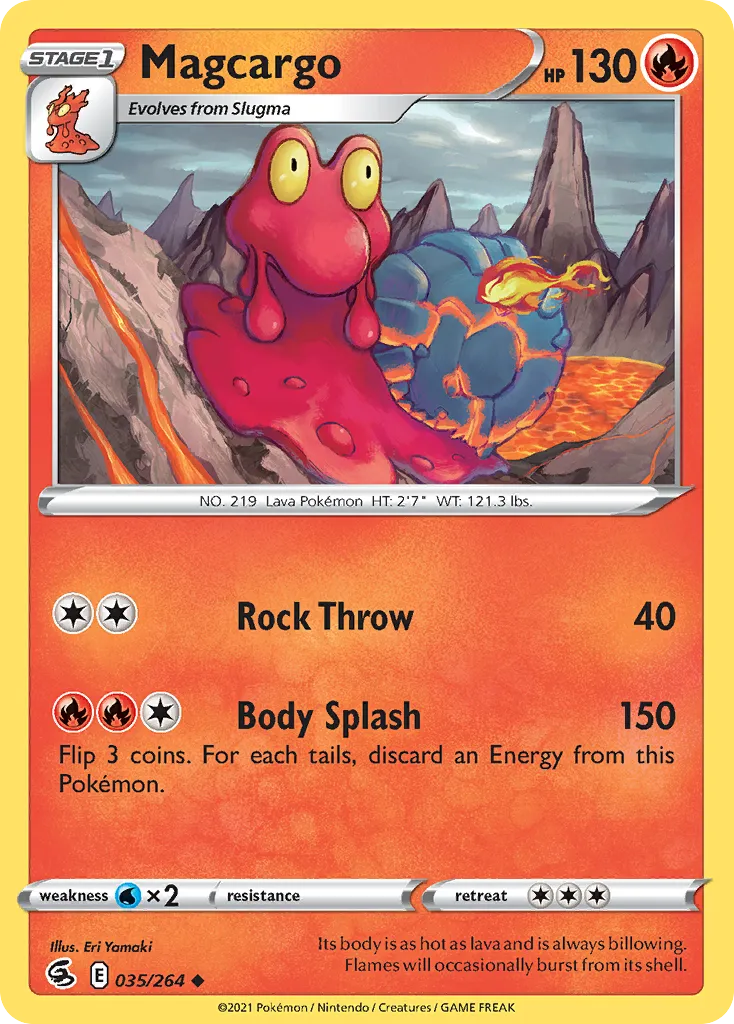 Magcargo card image