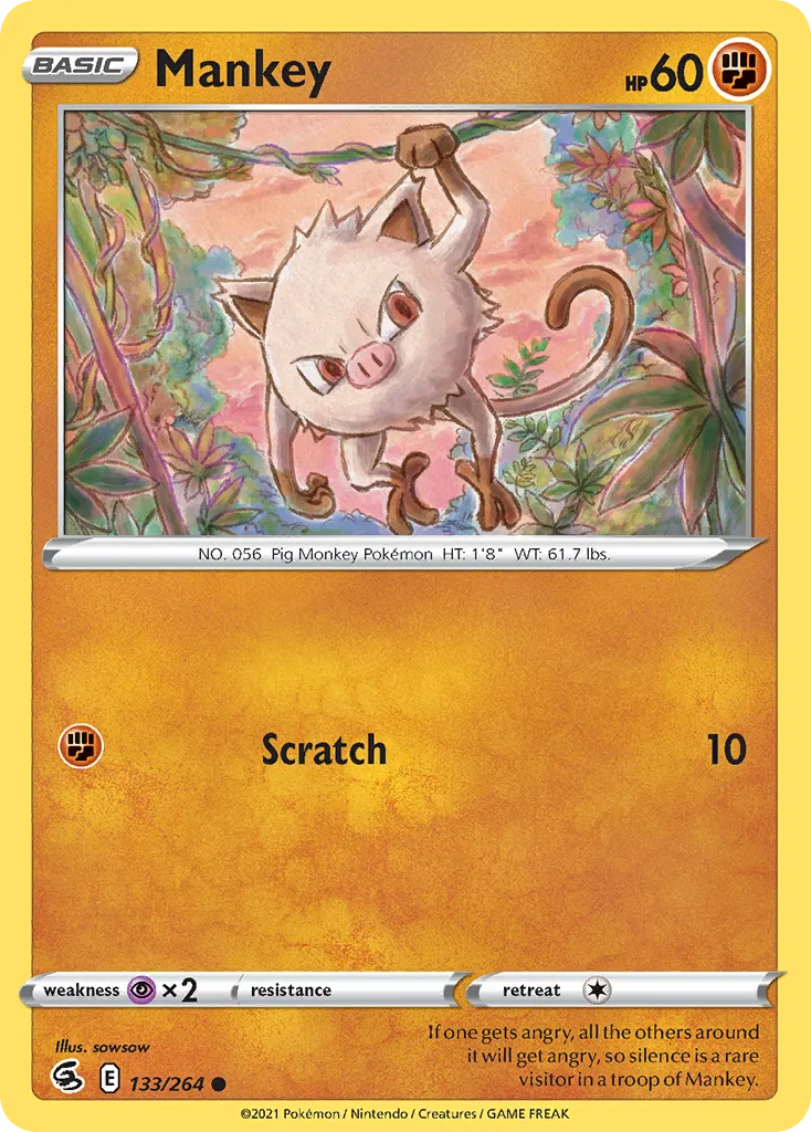 Mankey card image