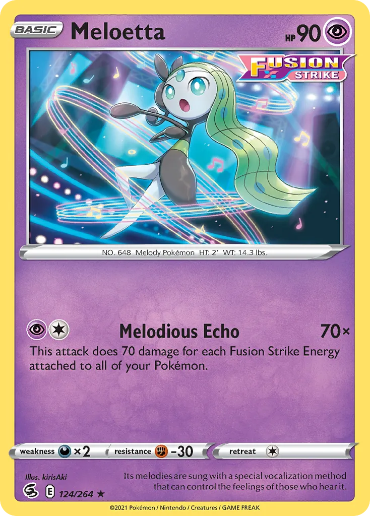 Meloetta card image