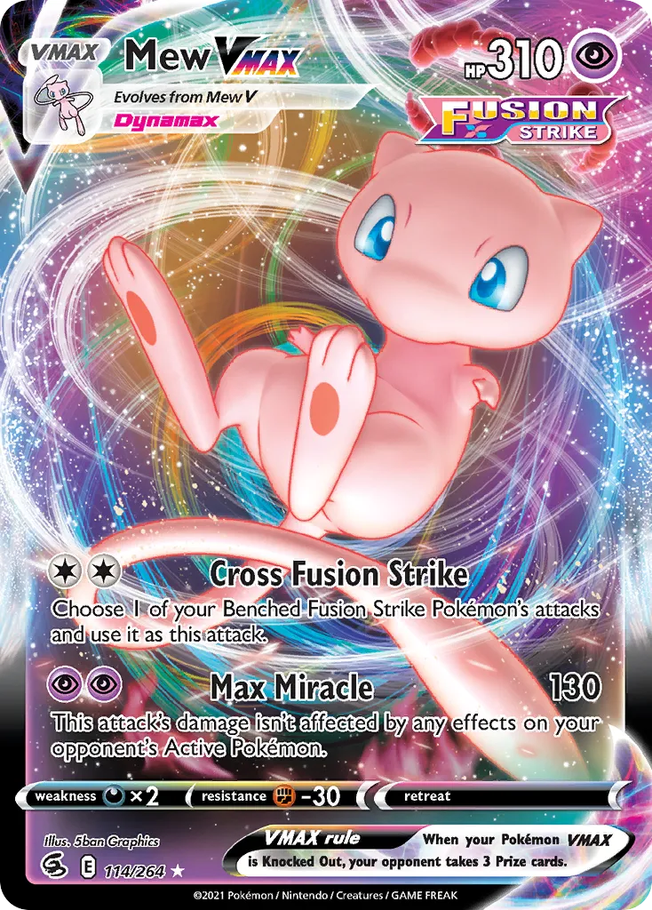 Mew VMAX card image
