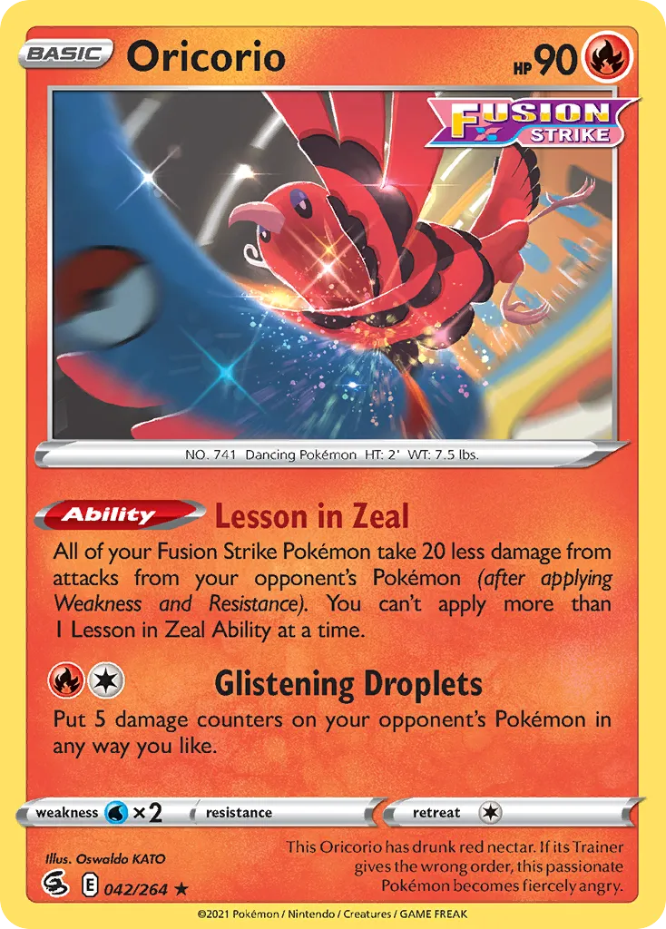 Oricorio card image