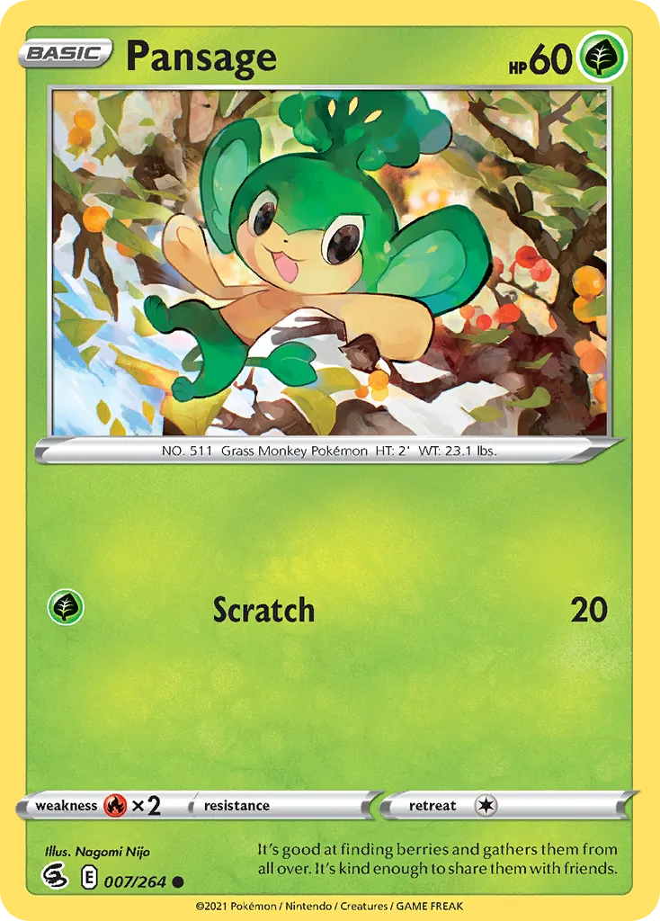 Pansage card image