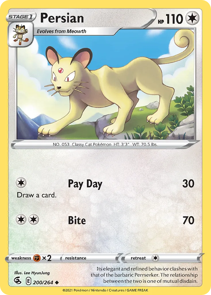 Persian card image