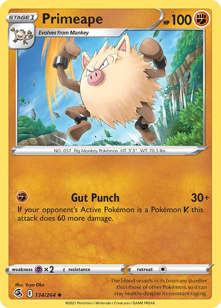 Primeape card image