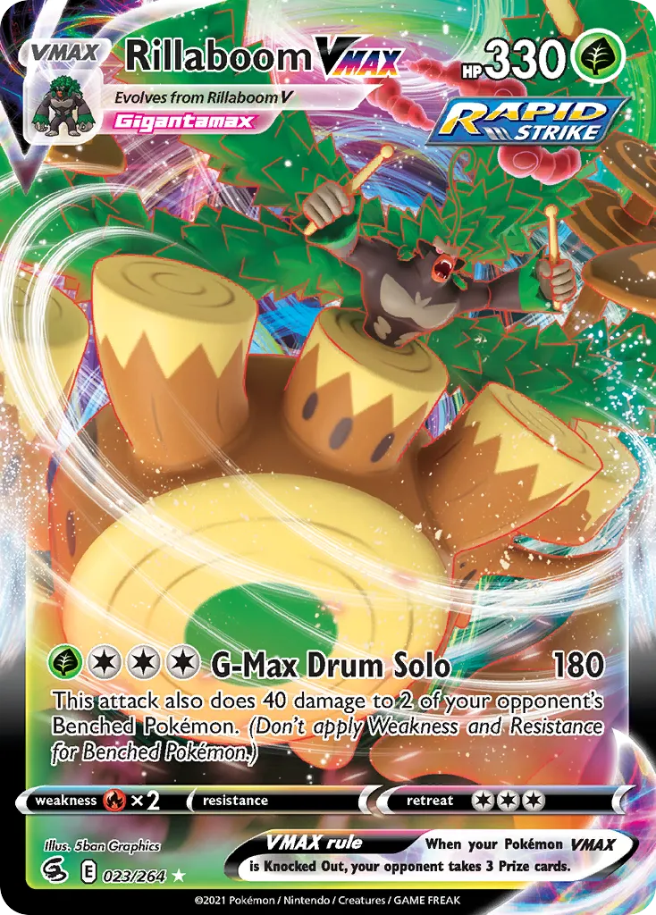 Rillaboom VMAX card image