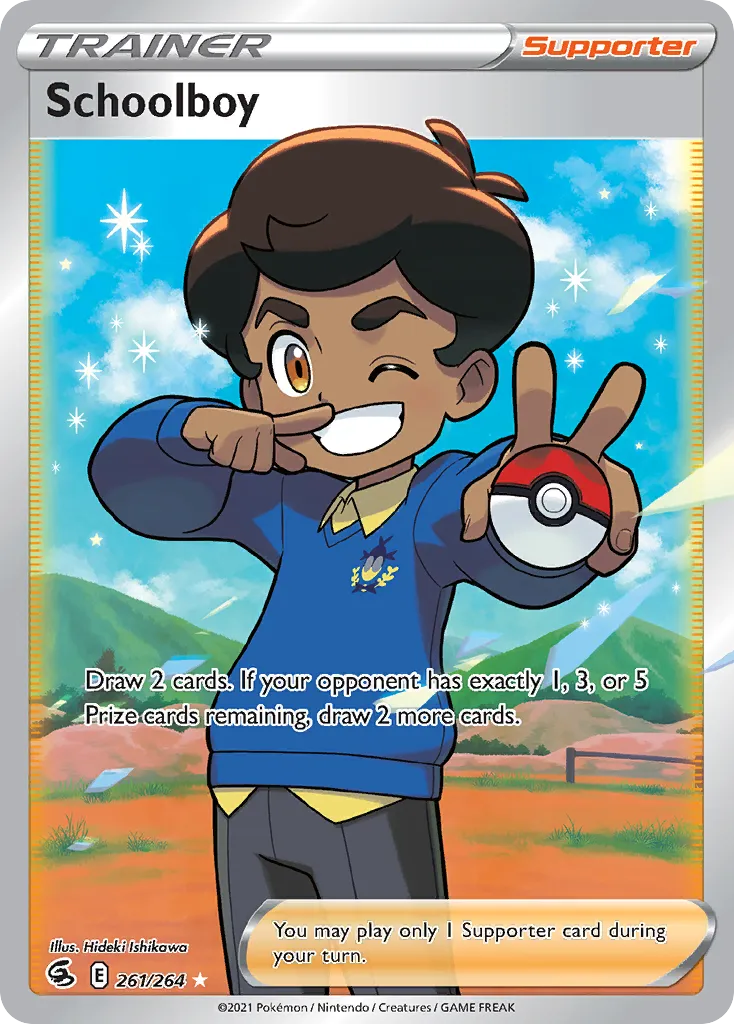 Schoolboy card image