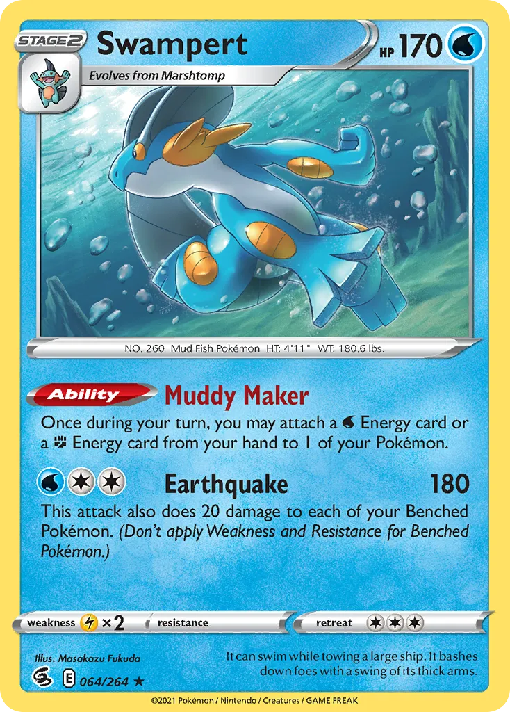 Swampert card image