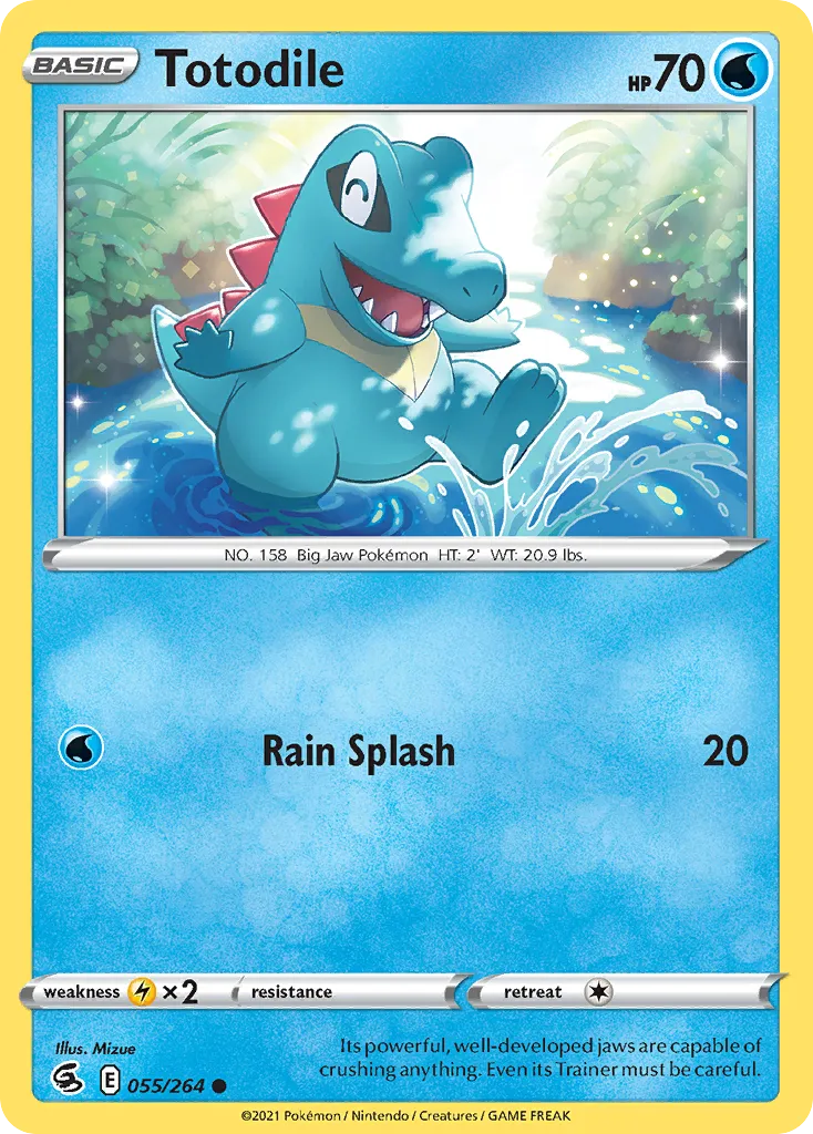 Totodile card image