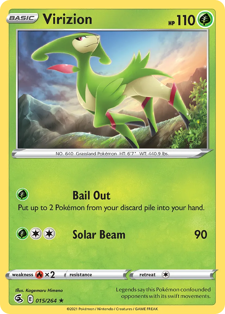 Virizion card image