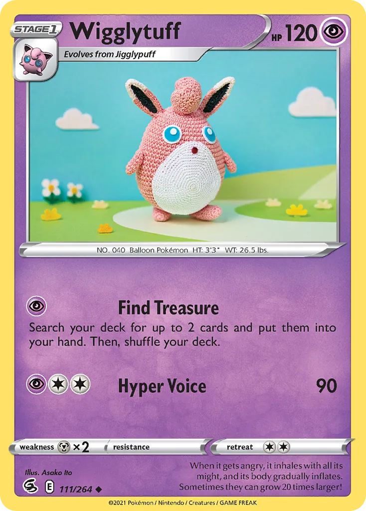 Wigglytuff card image