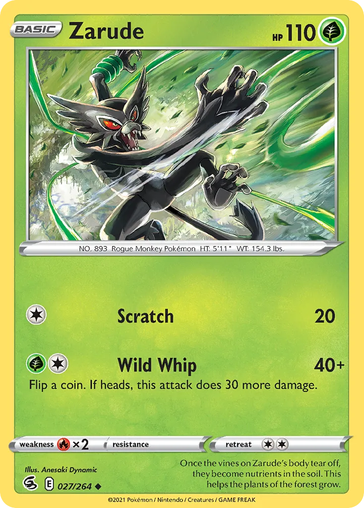Zarude card image