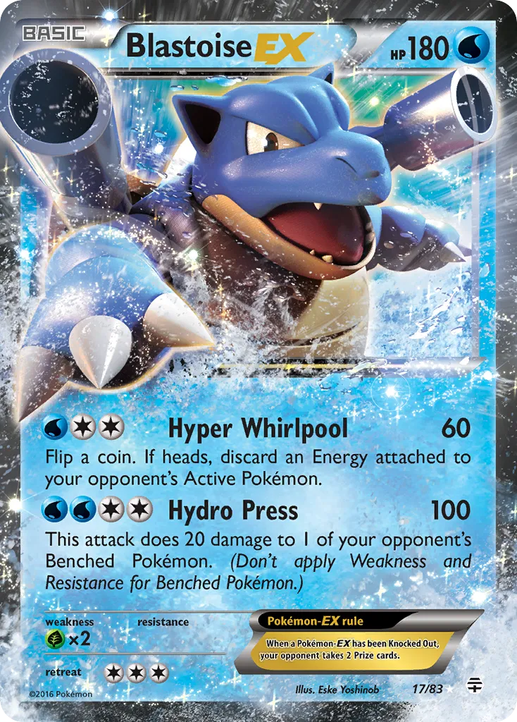 Blastoise-EX card image