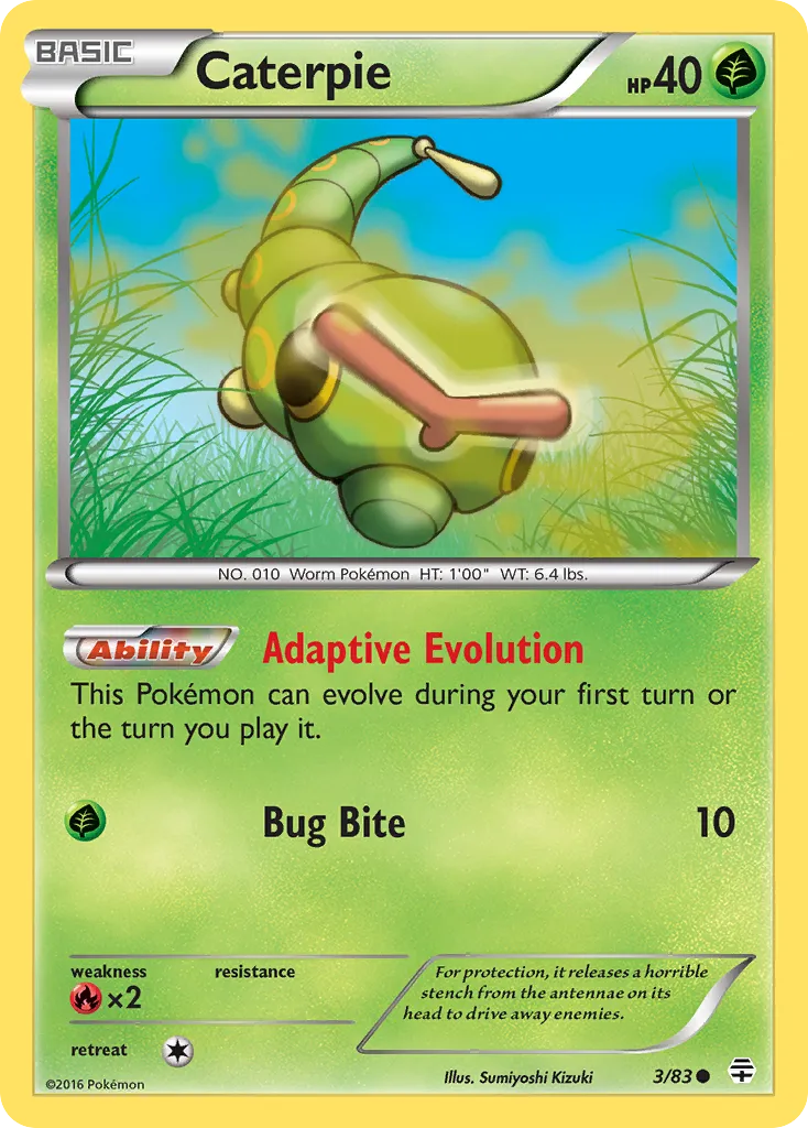 Caterpie card image