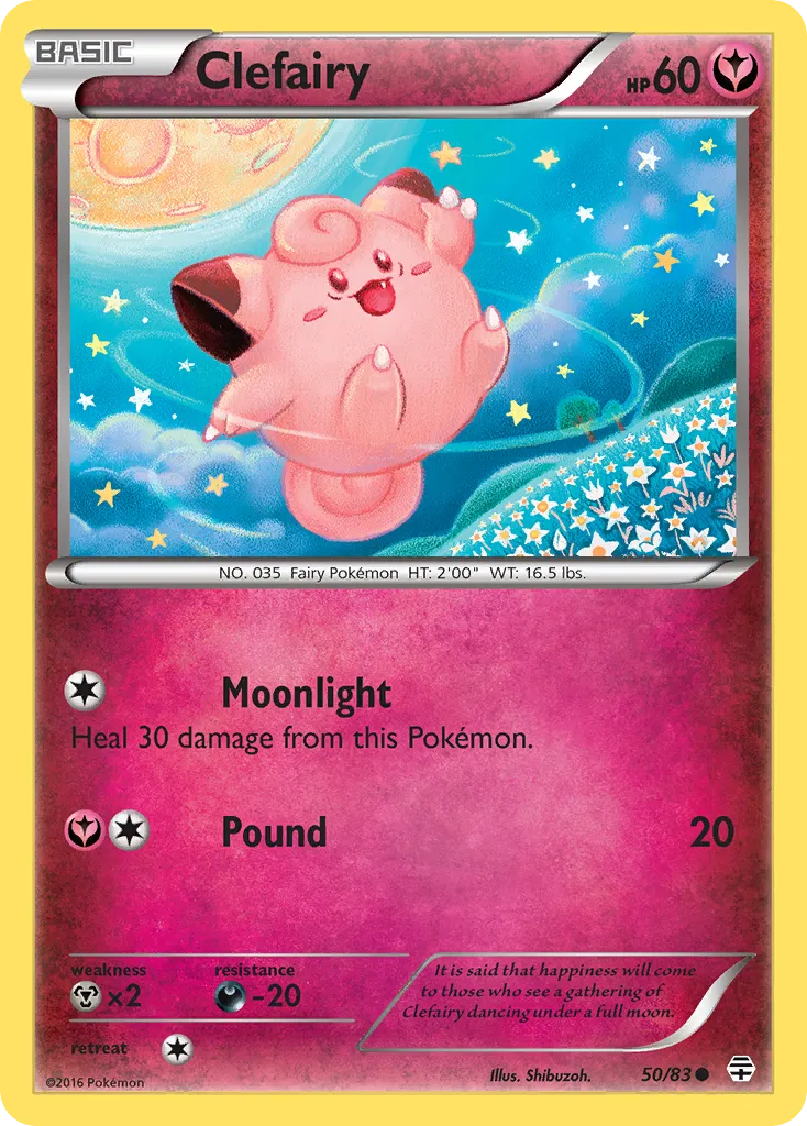 Clefairy card image