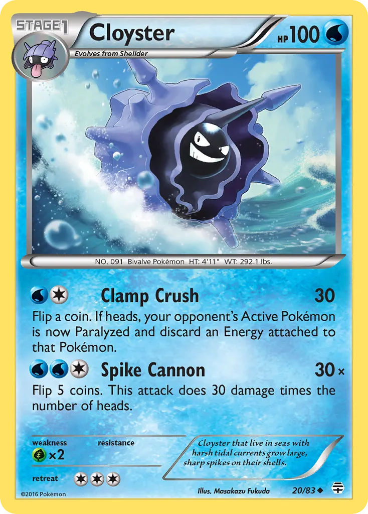 Cloyster card image