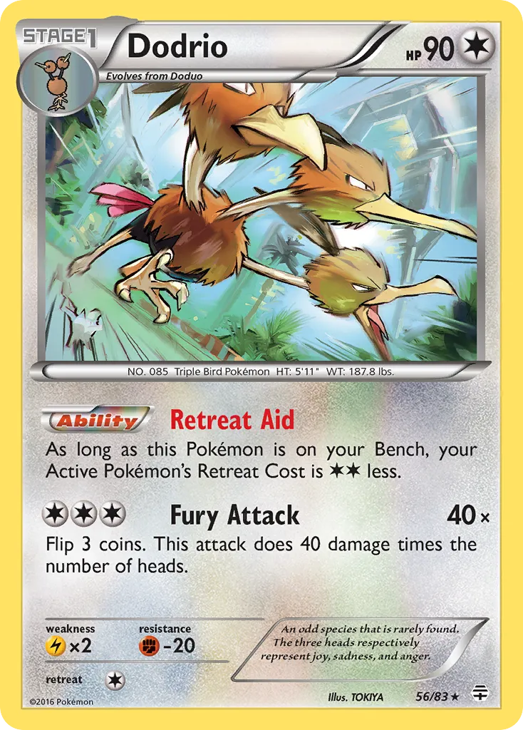 Dodrio card image