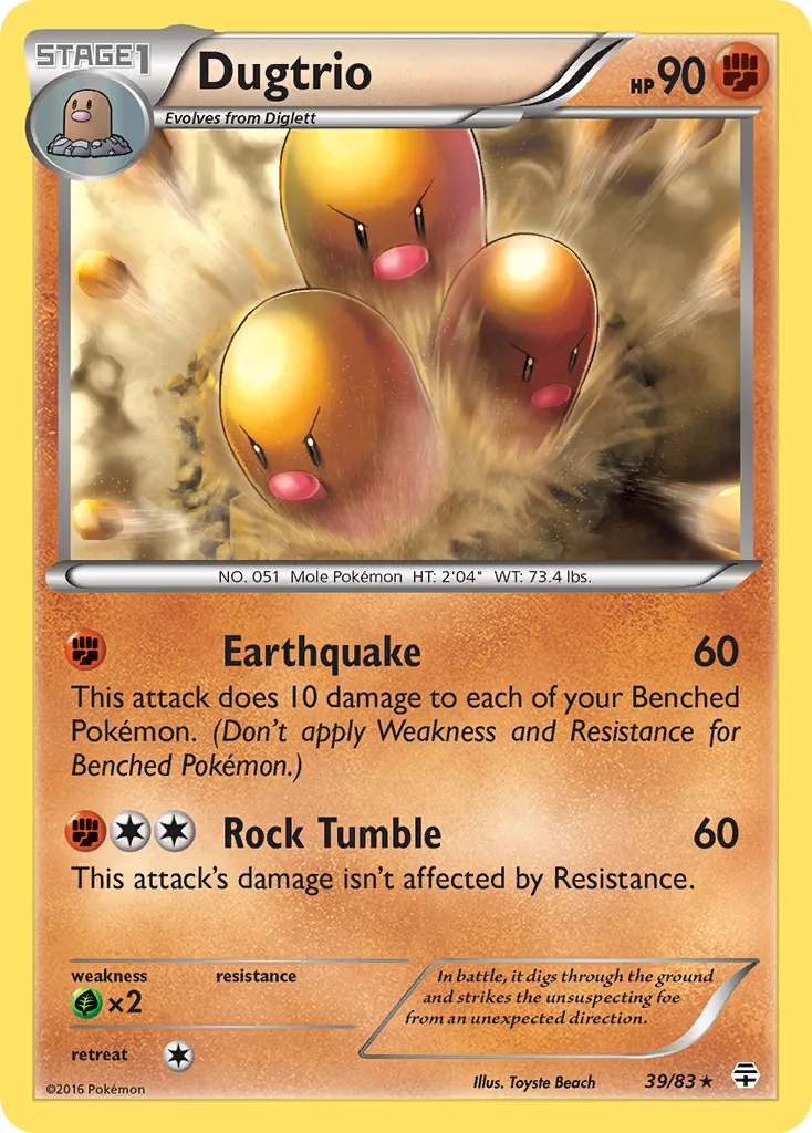 Dugtrio card image