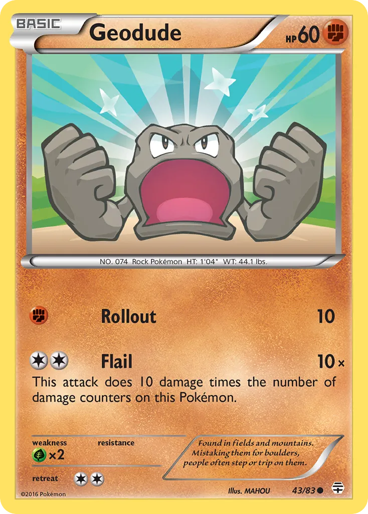 Geodude card image