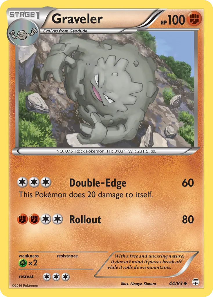 Graveler card image