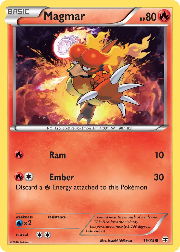 Magmar card image