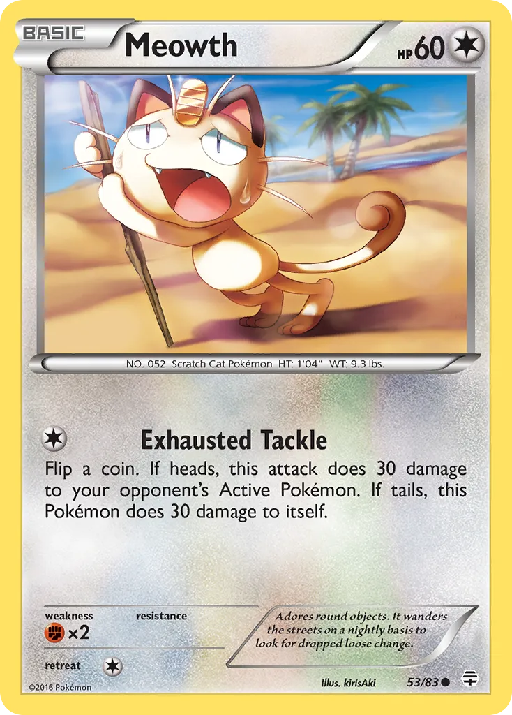 Meowth card image