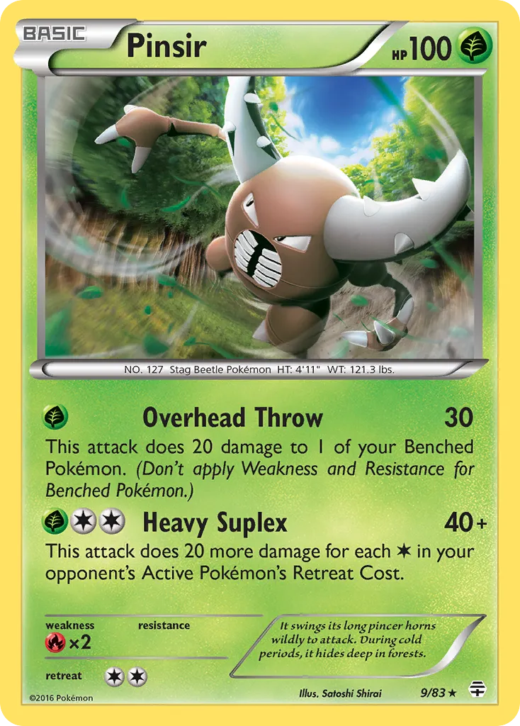 Pinsir card image