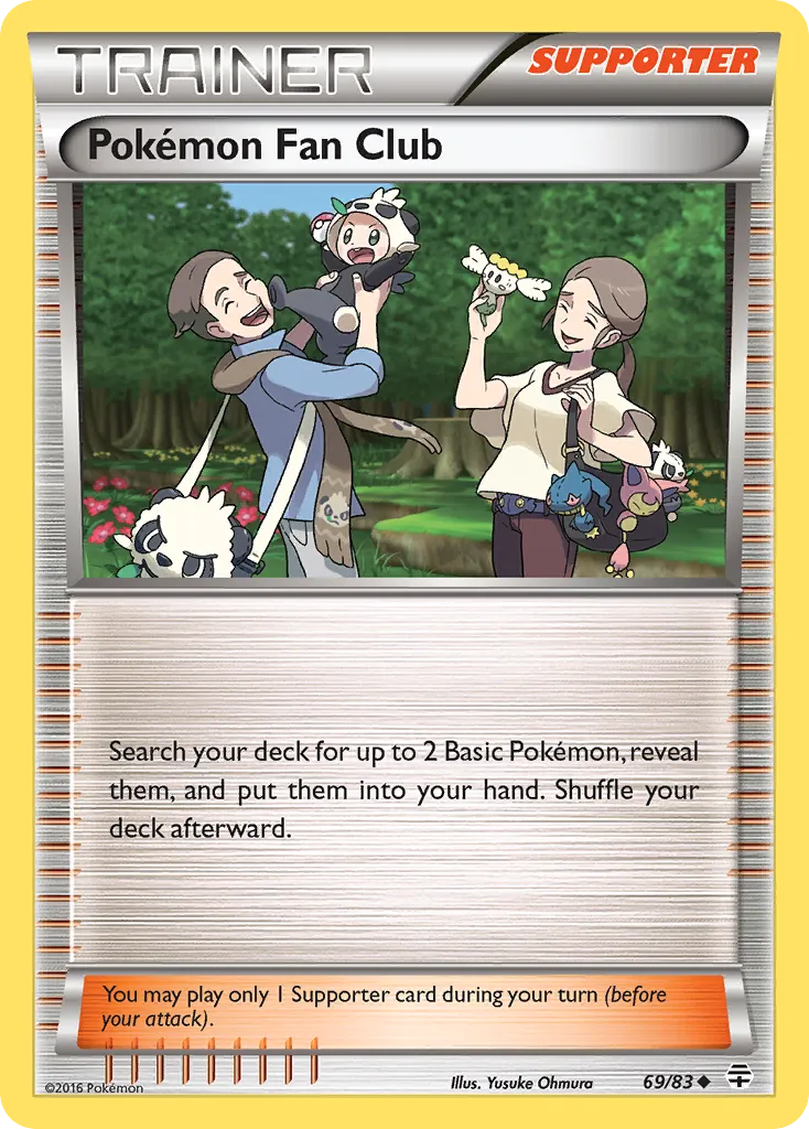 Pokemon Fan Club card image