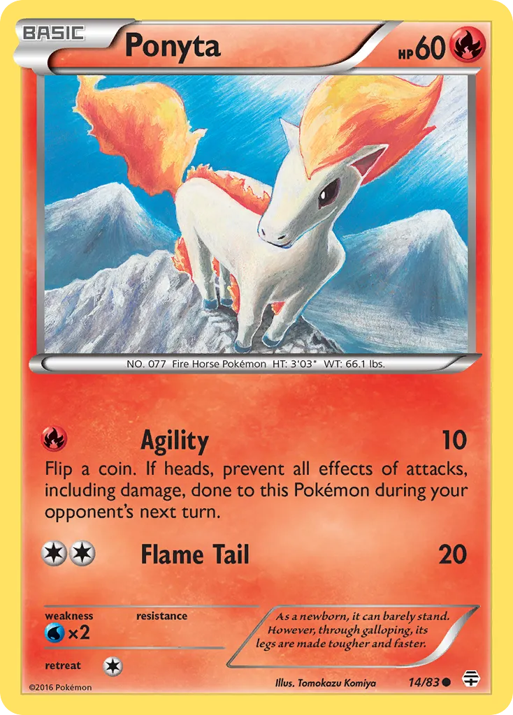 Ponyta card image