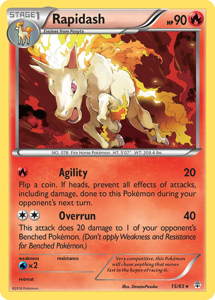 Rapidash card image