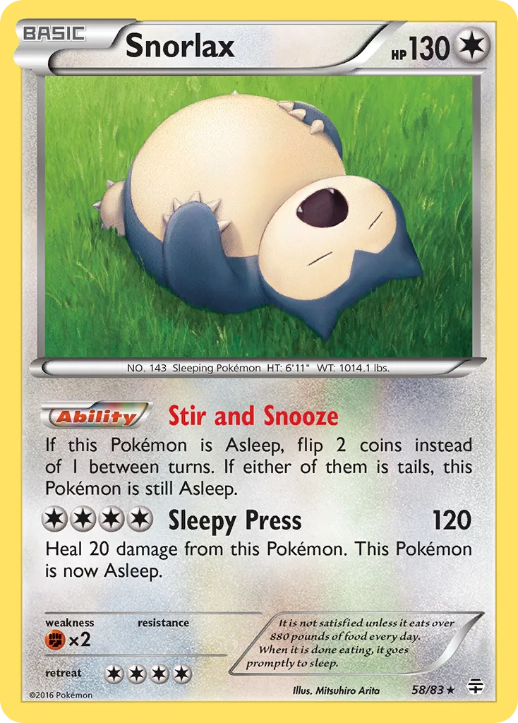 Snorlax card image