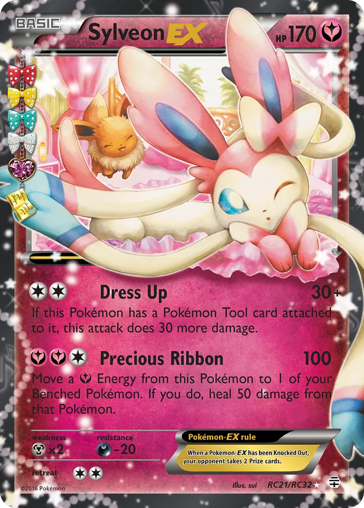 Sylveon-EX #RC21 card image