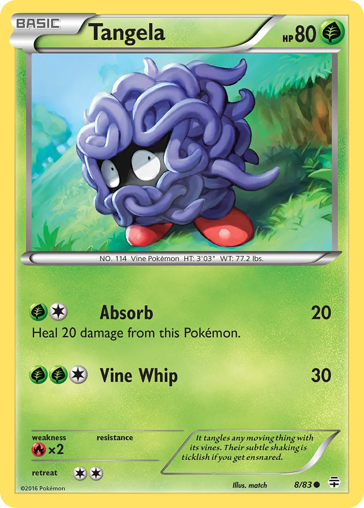 Tangela card image