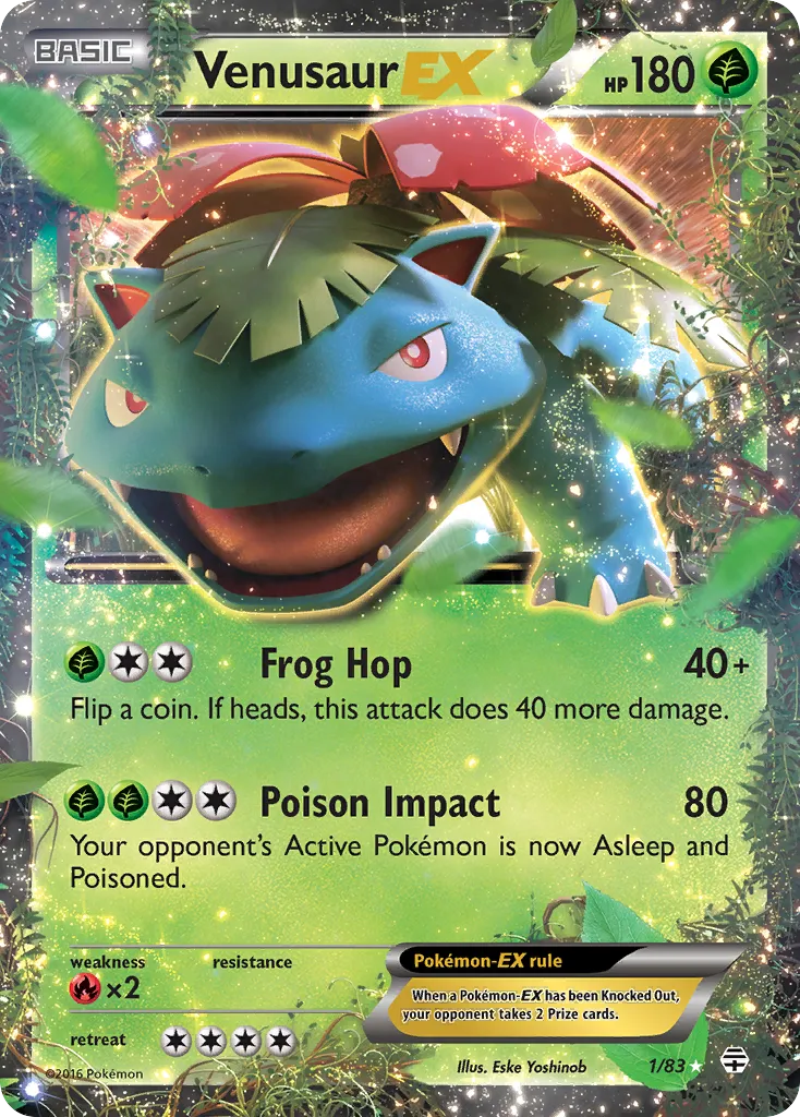 Venusaur-EX card image