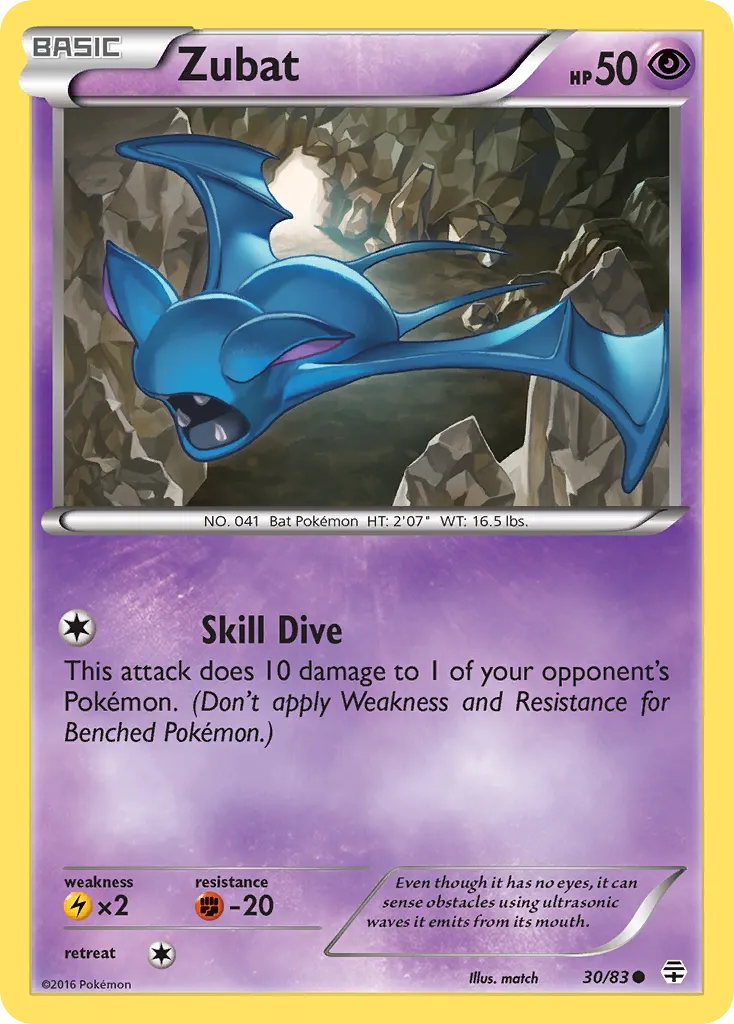 Zubat card image