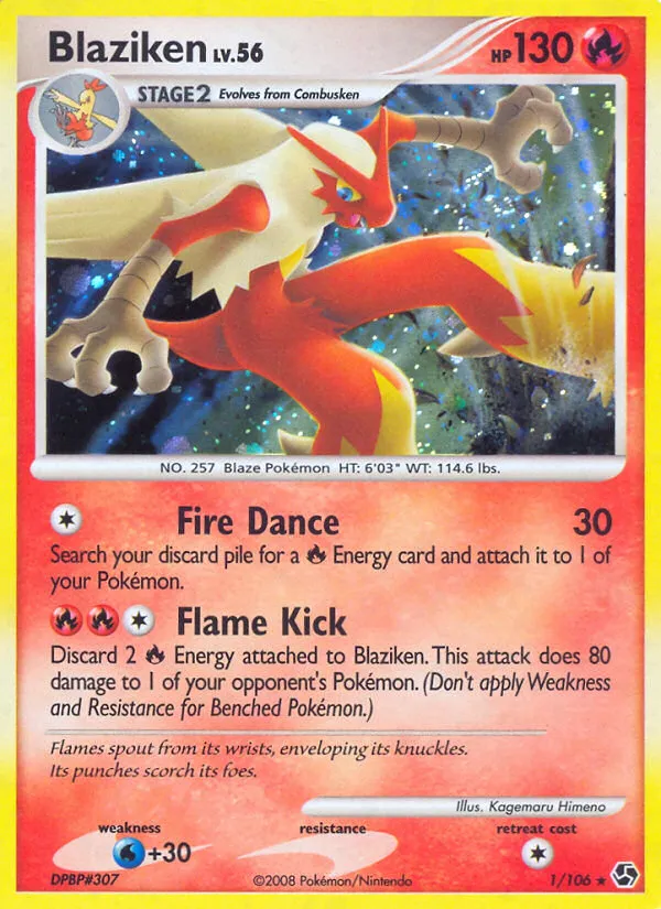 Blaziken card image