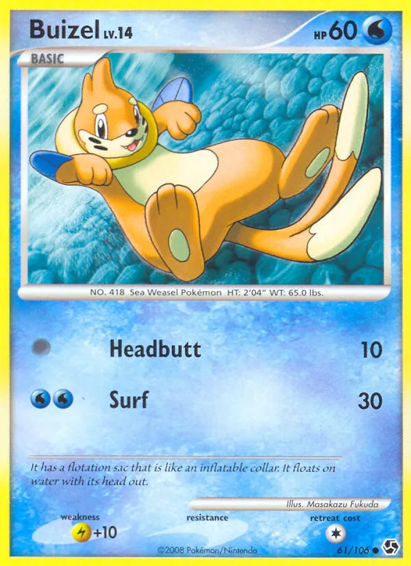 Buizel card image